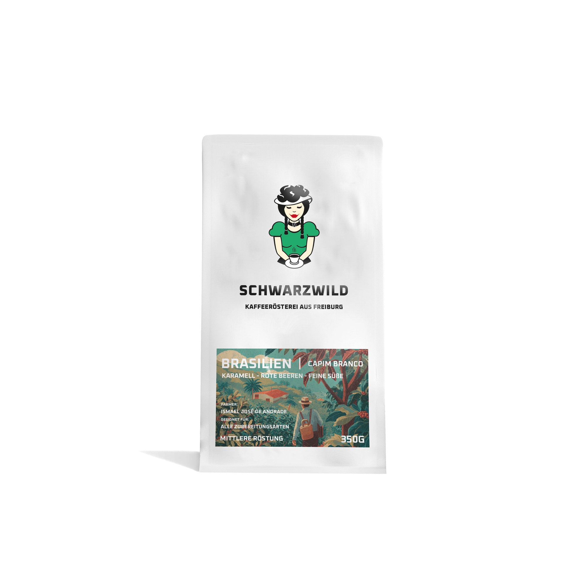 Schwarzwild-350g-Brasilien-Capim-Branco