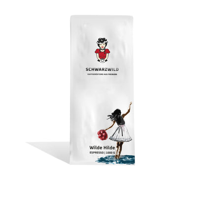 Wilde Hilde Kaffee Blend Schwarzwild Kaffeeroesterei Freiburg 1000